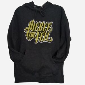 RARE Pierce The Veil Hoodie "I Can't Hear You" Tour Official Merch Black Size M